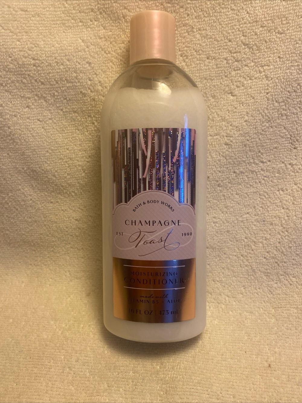 Bath & Body Works Champagne Toast Moisturizing Conditioner - Pink & Gold